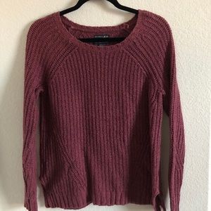 Pink American Eagle Knit Sweater